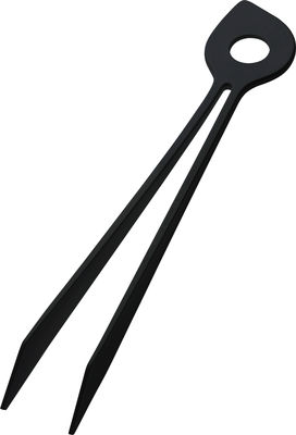 Tableware - Cutlery - Chef Spatula - Tong by Koziol - Solid black - PMMA, Polyamide