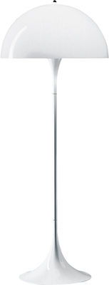 Lighting - Floor lamps - Panthella Floor lamp - H 130,5 cm by Louis Poulsen - White - ABS, Acrylic