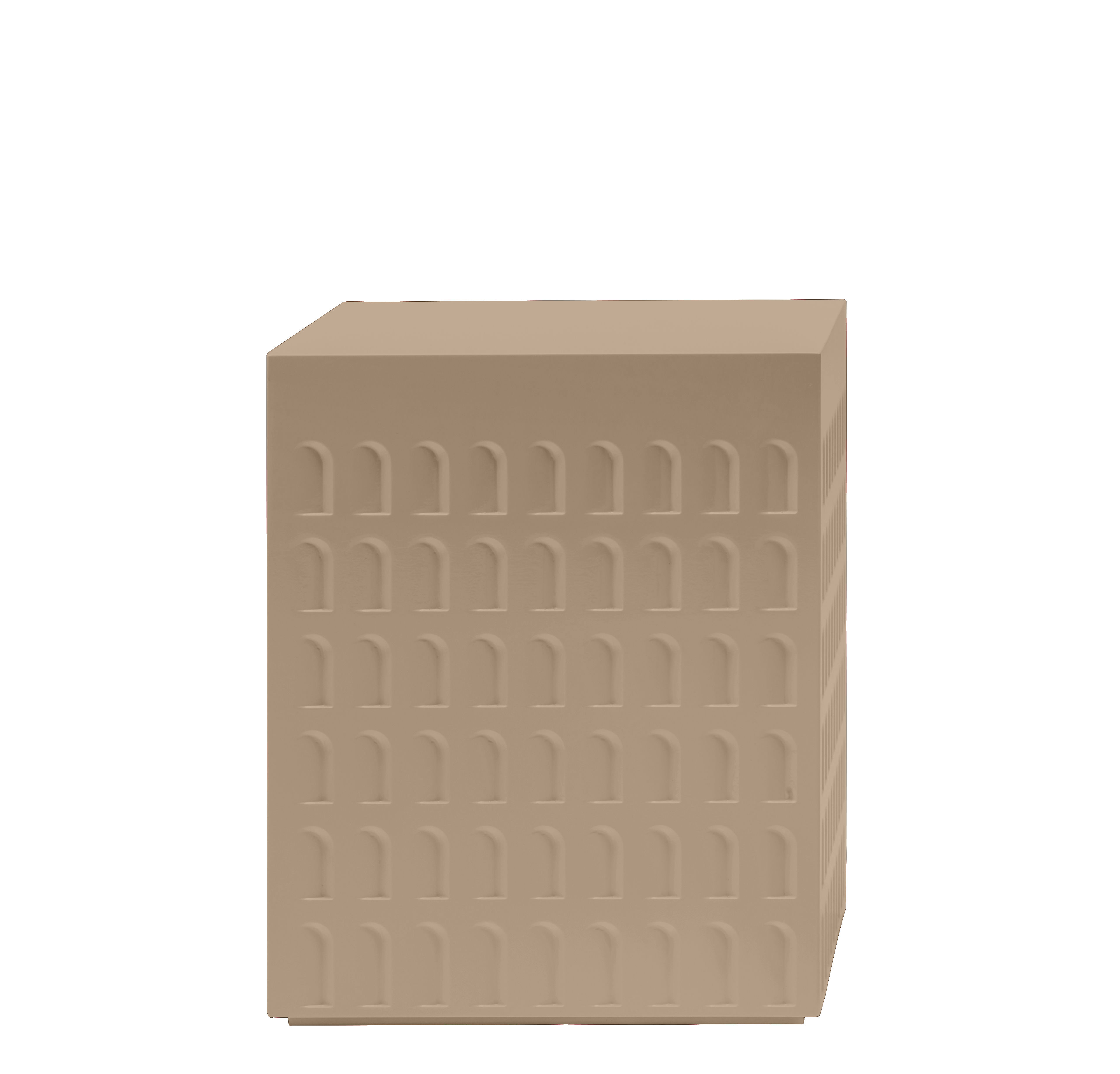 Hocker Eur von Kartell beige Made In Design