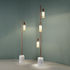 Lampada a stelo Galerie LED - / Base marmo - H 190 cm di Fontana Arte