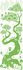 Flora and Fauna 1 Green Sticker - Domestic