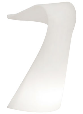 Möbel - Büromöbel - Swish Pult - Slide - Weiß - recycelbares Polyethen