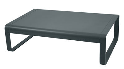Fermob - Table basse Bellevie en Métal, Aluminium laqué - Couleur Gris - 103 x 86.8 x 36 cm - Design
