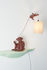 Monsieur Choco Wall light with plug by Domestic