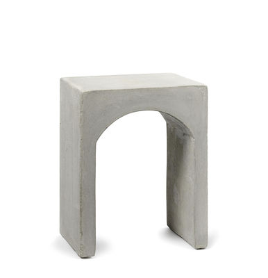 Furniture - Stools - Roman Stool - / Concrete by Serax - Grey - Concrete