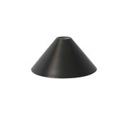 Abat-jour Cône / Pour suspension Collect - Ø 25 x H 12 cm - Ferm Living noir en métal