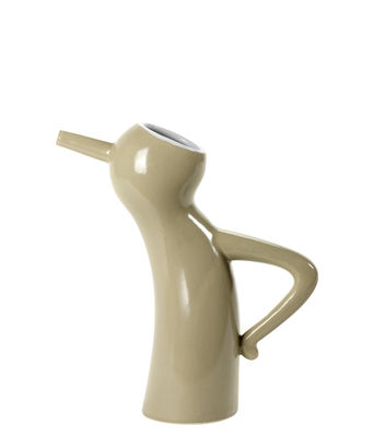 Decoration - Vases - Monsieur Cruchot Carafe - / Arrosoir - 0,5 L - Taille S by Serax - Taupe - Ceramic
