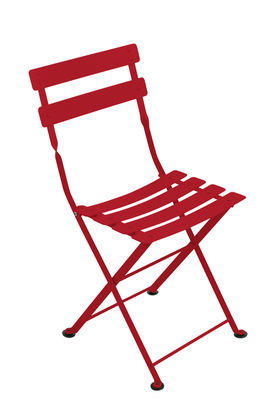 Fermob - Chaise enfant Kids en Métal, Acier peint - Couleur Rouge - 33 x 47.62 x 65 cm - Designer St