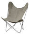 Fauteuil AA Butterfly INDOOR / Lin - Structure chromée - AA-New Design