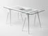 Accessoire table / Plateau verre pour bureau Arco - 150 x 75 cm - Design House Stockholm