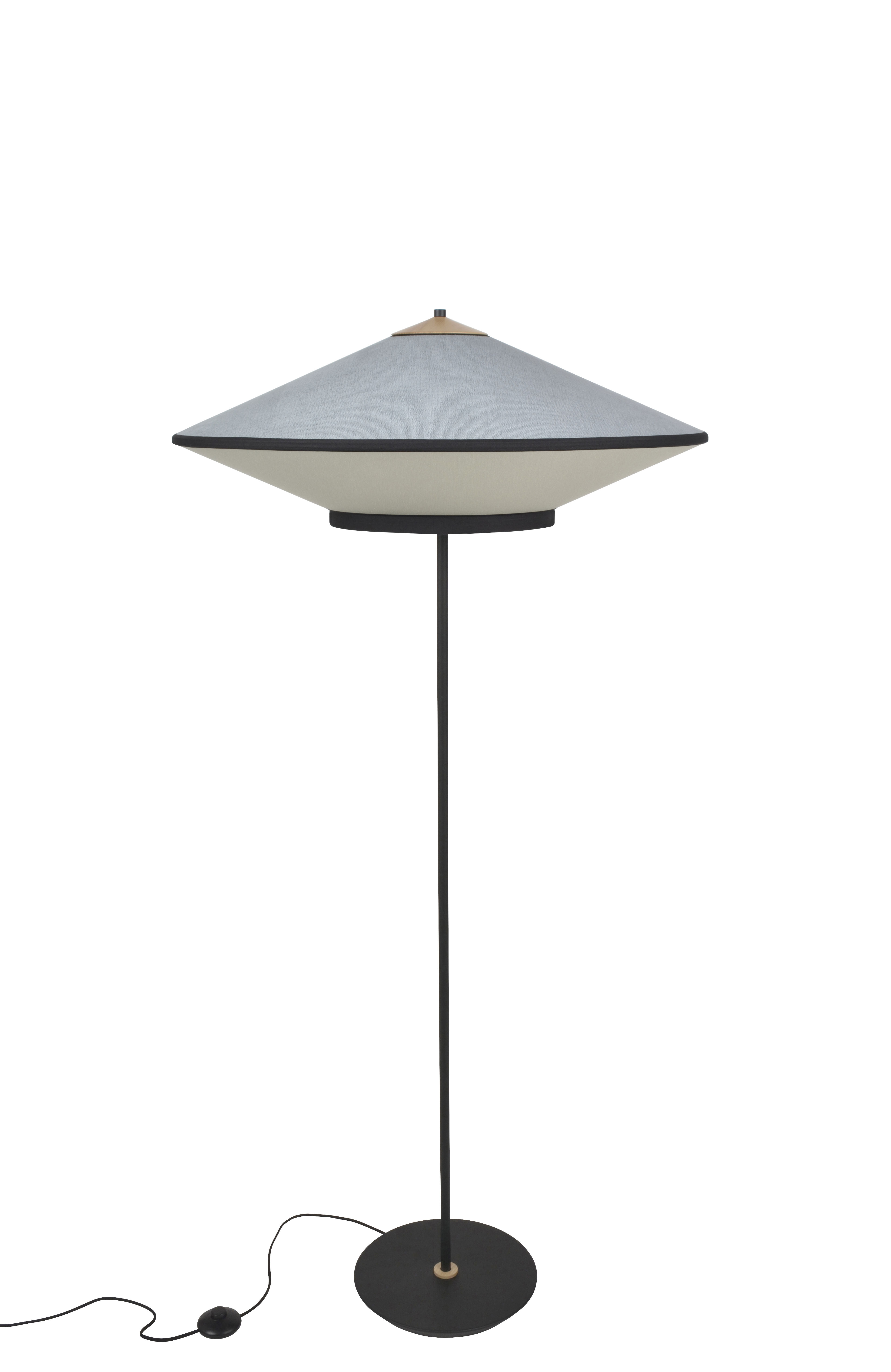 Lampadaire Cymbal Forestier Bleu Made In Design