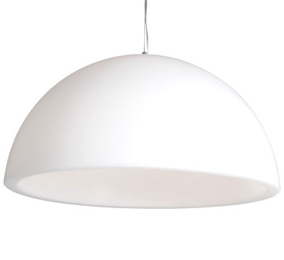 Luminaire - Suspensions - Suspension Cupole Ø 200 cm / Version mate - Slide - Blanc - polyéthène recyclable