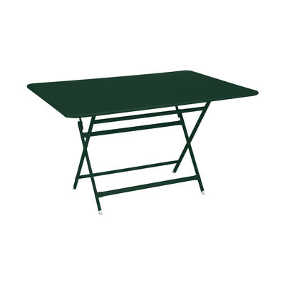 Fermob - Table pliante Caractère en Métal, Acier - Couleur Vert - 77.31 x 77.31 x 74 cm - Designer S