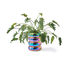 Vaso per fiori Chubby Oily - / Ø 34 x H 44 cm - Ceramica iridescente di Pols Potten