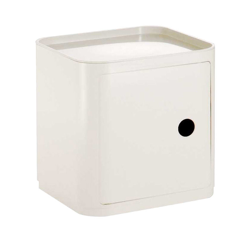 Scopri Mobile contenitore Componibili -Cubo, Bianco di Kartell, Made In  Design Italia