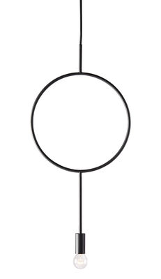 Image of Sospensione Circle - / Metallo di Northern - Grigio/Nero - Metallo