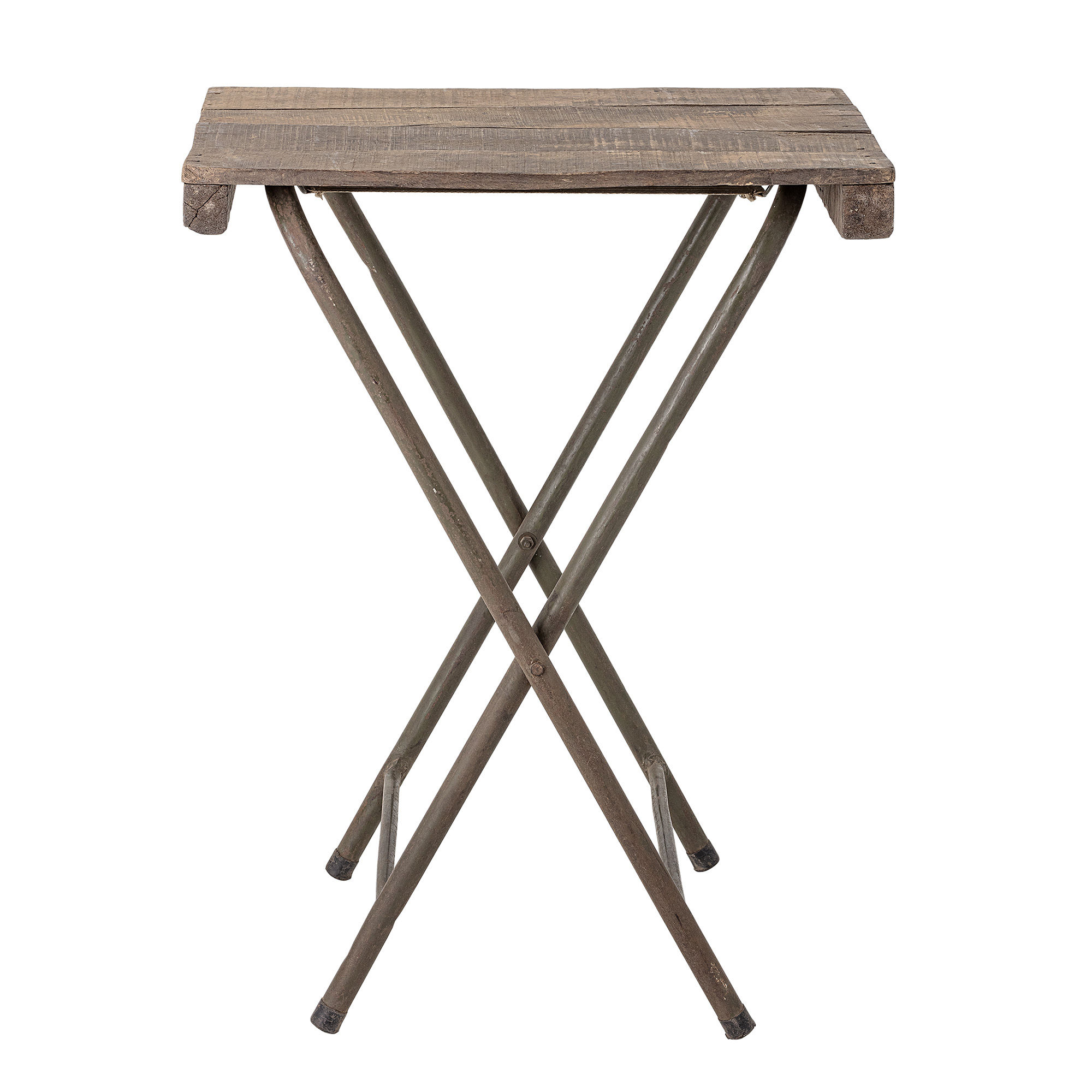 Tavolino Pieghevole In Legno Naturale - Home Vida 67x48x37cm | Tavolino Da Salotto Compatto E Funzionale - Foto 5