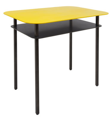 Mobilier - Tables basses - Table d'appoint Kara / 60 x 44 cm - Maison Sarah Lavoine - Jaune - Acier brut thermolaqué