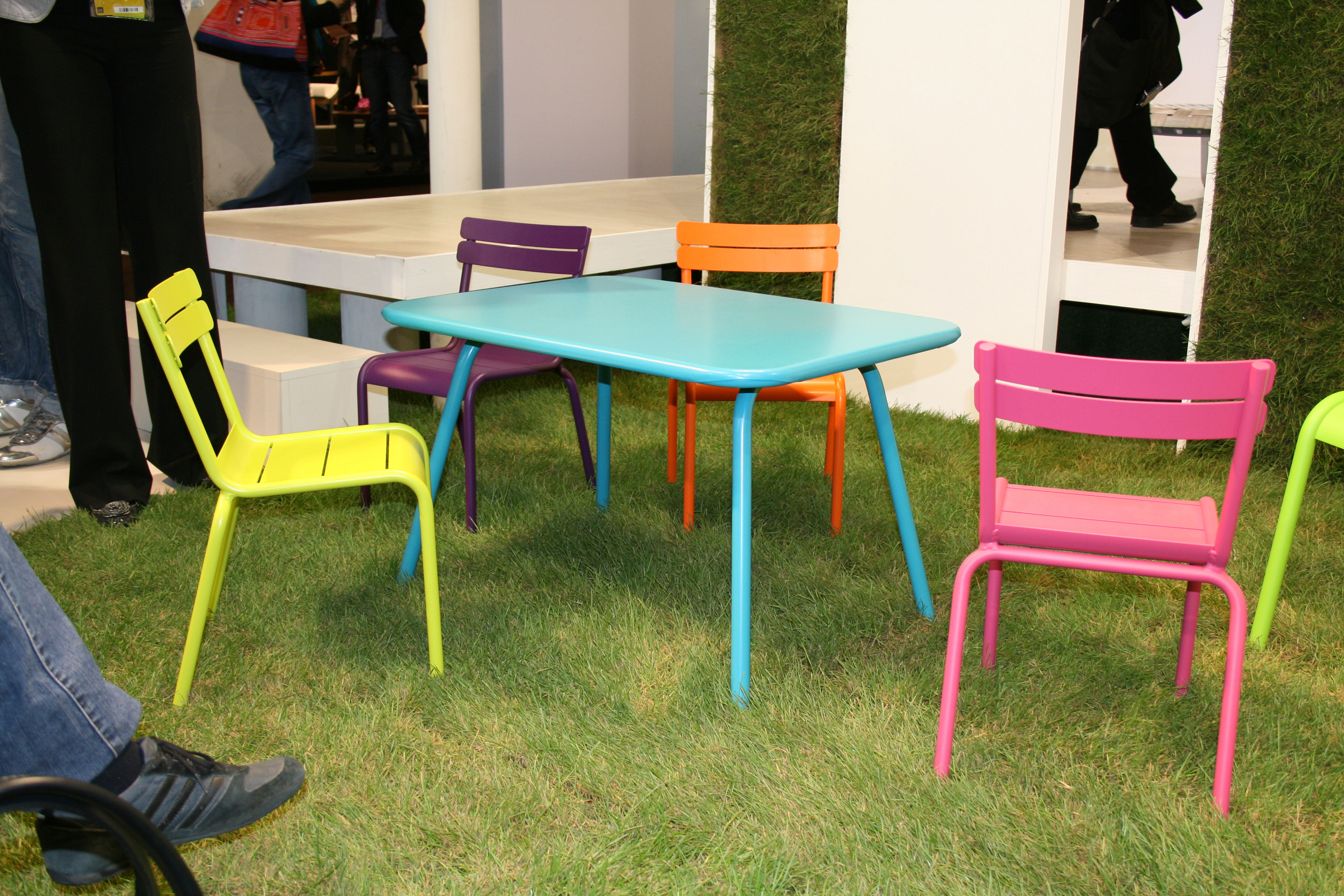 Table enfant Luxembourg Kid Fermob  Orange  Made In Design