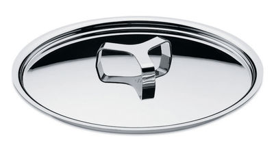 Tableware - Dishes and cooking - Pots and Pans Lid by A di Alessi - Ø 28 cm - Stainless steel
