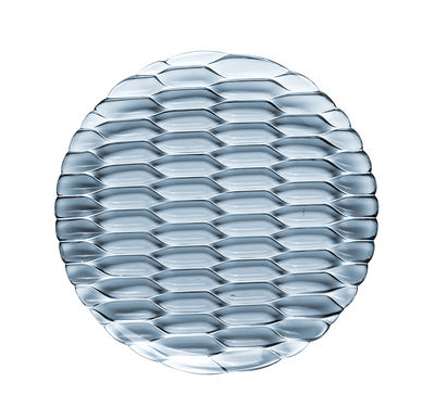 Tavola - Piatti  - Piatto da dessert Jellies Family - / Ø 21,5 cm di Kartell - Blu cielo - Tecnopolimero termoplastico
