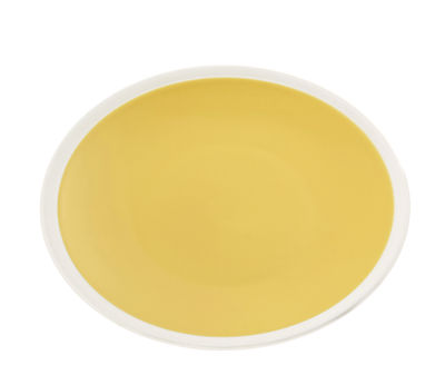 Tableware - Plates - Sicilia Soup plate - Ø 24 cm by Maison Sarah Lavoine - Tournesol / White - Painted enameled stoneware