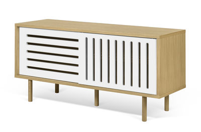 Pop Up Home Amsterdam Stripes Dresser White Natural Wood Made