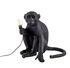 Lampe de table Monkey Sitting / Outdoor - H 32 cm - Seletti