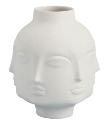 Déco - Vases - Vase Dora Maar / Ø 15 x H 21 cm - Jonathan Adler - H 21 cm / Blanc mat - Porcelaine
