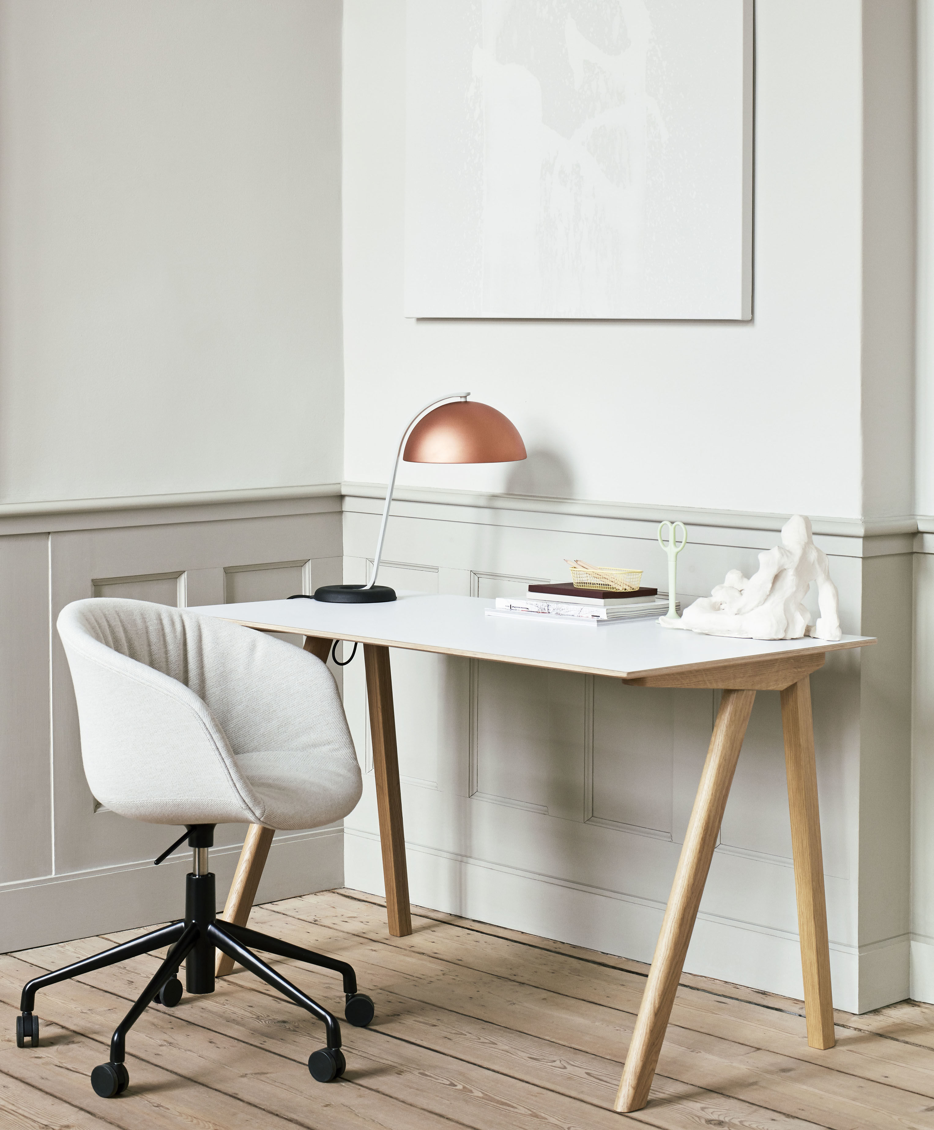 Aanmoediging Tegenstrijdigheid salaris Hay Copenhague CPH 90 DESK Desk - white beige | Made In Design UK