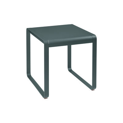 Fermob - Table rectangulaire Bellevie en Métal, Aluminium - Couleur Gris - 79.9 x 79.9 x 74 cm - Des