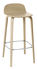 Visu Bar stool - Wood - H 65cm by Muuto