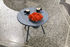 Bakkes Outdoor Coffee table - / Ø 60 cm - Built-in flowerpot / Steel by Fatboy
