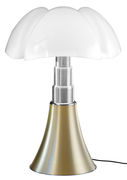 Lampe de table Pipistrello / H 66 à 86 cm - Martinelli Luce or/métal en métal/matière plastique