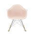 Rocking chair RAR - Eames Plastic Armchair - / (1950) - Gambe cromate & legno chiaro di Vitra