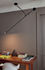 Sospensione Aaro LED - / L 162 cm - Braccio mobile di DCW éditions