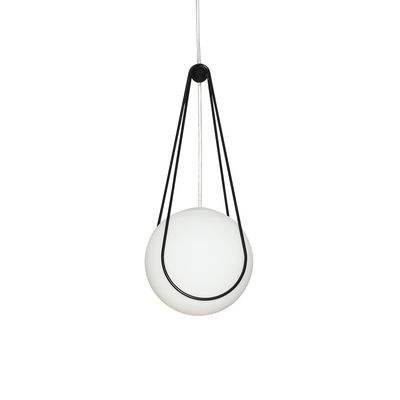 Luminaire - Suspensions - Support Kosmos / Pour suspension Luna Small Ø 16 cm - Design House Stockholm - Support / Noir - Métal