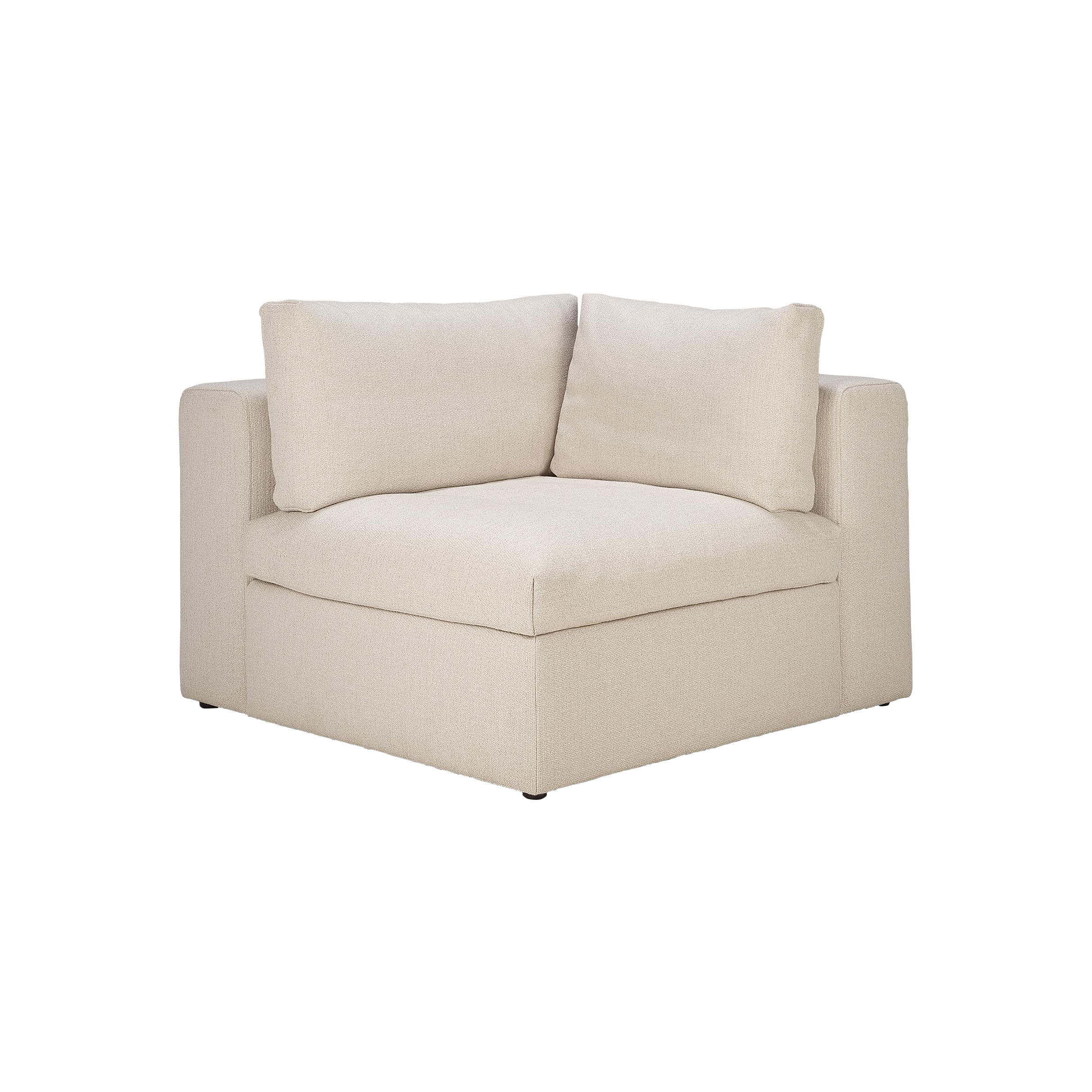 Canapé modulable Mellow Ethnicraft - blanc | Made In Design
