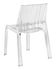 Chaise empilable Frilly transparente / Polycarbonate - Kartell