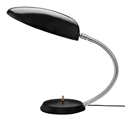 Luminaire - Lampes de table - Lampe de table Cobra / Grossman - Réédition 1949 - Gubi - Noir - Acier thermolaqué