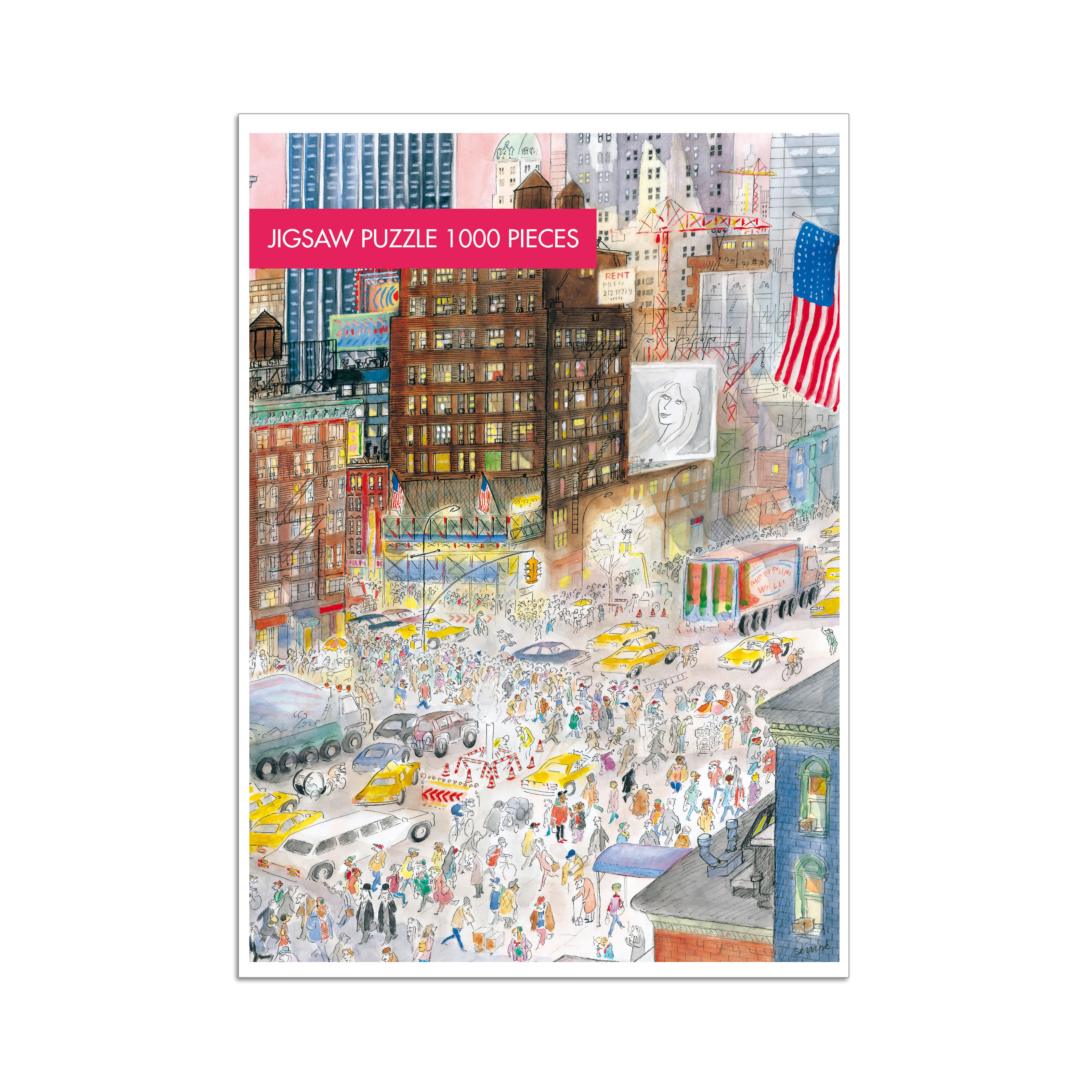 Puzzle Sempe NewYork Image Republic Multicolore Made In Design
