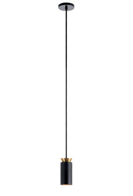 Carpyen - Suspension Triana en Métal, Aluminium - Couleur Noir - 28.85 x 28.85 x 28.85 cm - Designer