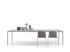 Table rectangulaire Robin / Ciment - 100 x 220 cm - MDF Italia