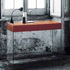 Float Console - 2 drawers - H 90 cm by Glas Italia