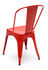 A Stacking chair - Galvanized steel - Outdoor by Tolix