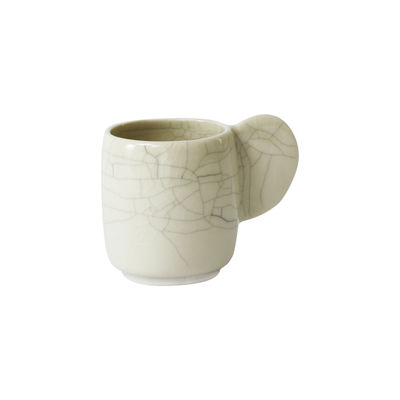 Jars Céramistes - Tasse Dashi en Céramique, Grès émaillé - Couleur Blanc - 10.63 x 10.63 x 7 cm - De