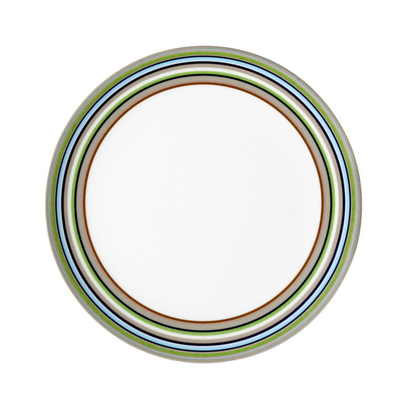 Table et cuisine - Assiettes - Assiette à dessert Origo céramique beige Ø 20 cm - Iittala - Beige - Porcelaine
