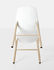 Sharky Chair - Plastic & wood legs by Kristalia