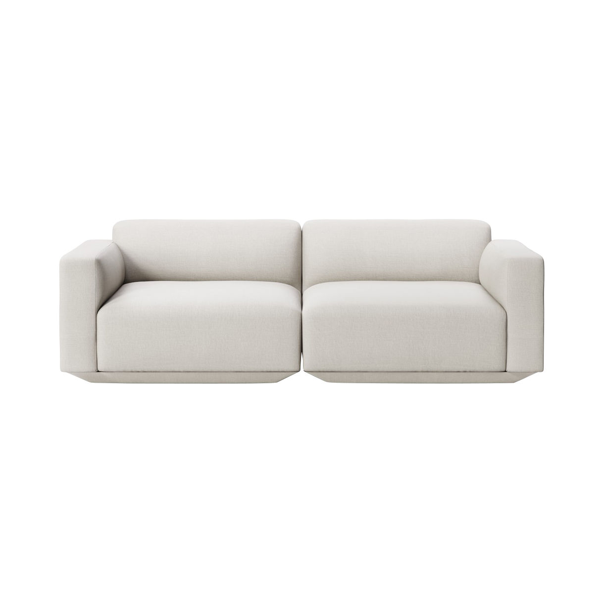 &tradition Develius A Straight sofa - Beige | Made In Design UK