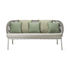 Kodo Lounge Straight sofa - / Hand-woven acrylic cord - l 165 cm by Vincent Sheppard